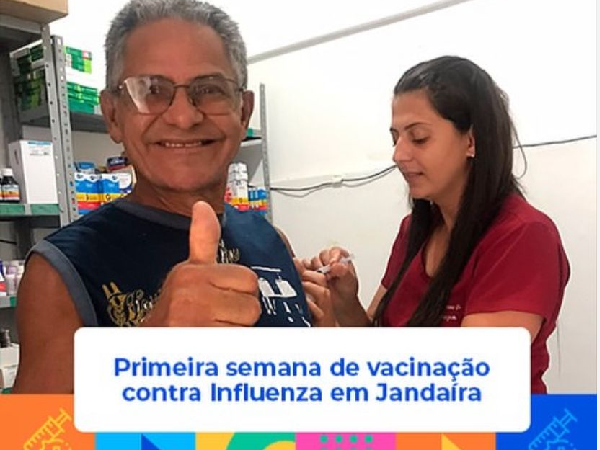 Essa semana, iniciamos a campanha 2024 de vacinação contra a Influenza para os grupos prioritários.